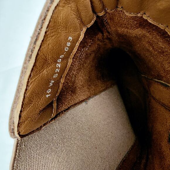 Softwalk Neenah Mid-Calf Moto Boot | Stone Gray Leather Comfort Women 10W - Picture 8 of 9